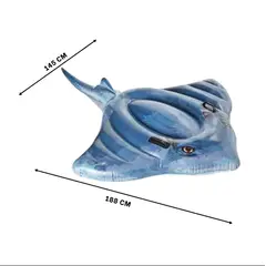 GENERICO - Flotador estampado mantarraya