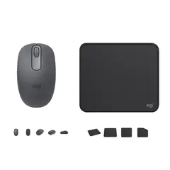 LOGITECH - KIT DE MOUSE M196 Y PAD MOUSE