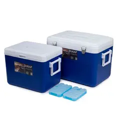 DUKAP - Combo Cooler 27 y 45 Litros Azul - 2 Icepack Gratis