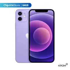 APPLE - Celular iPhone 12 64GB Morado Seminuevo Grado A