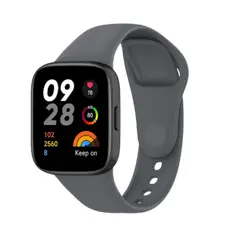GENERICO - Correa de Silicona para Redmi Watch 3 Active-Lite GRIS