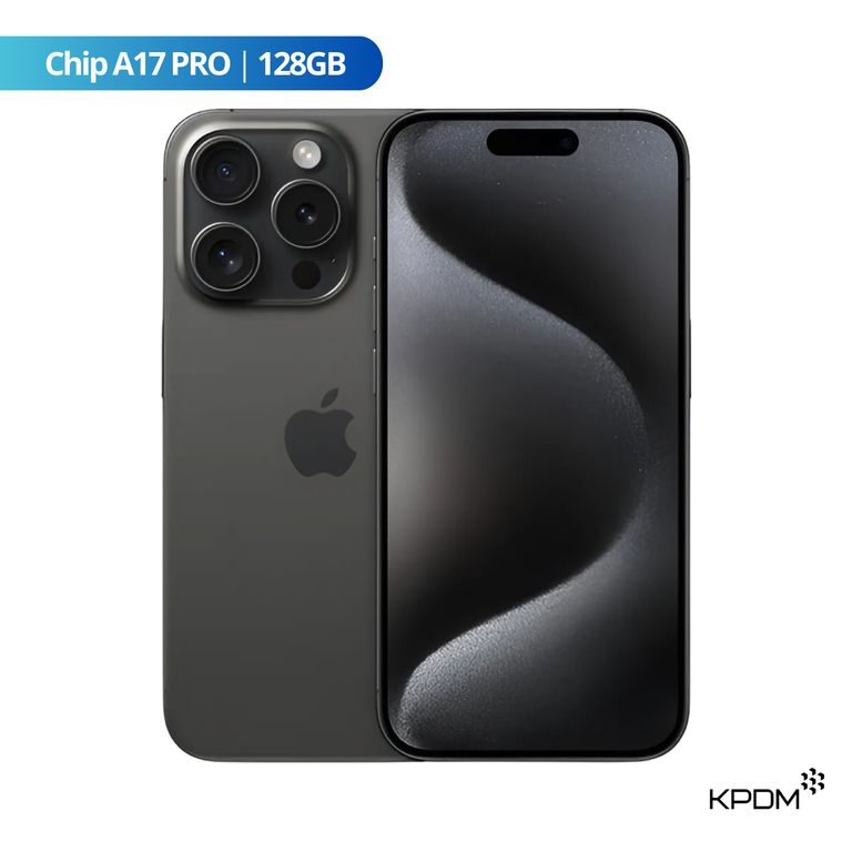 IPhone 15 Pro 128GB Titanio Oscuro eSIM Reacondicionado Grado A