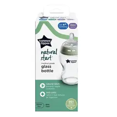 TOMMEE TIPPEE - Biberon De Vidrio Recien Nacido Anticolico Autoesterilizable