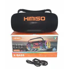 GENERICO - PARLANTE KIMISO KMS-279 NEGRO BLUETOOTH RADIO