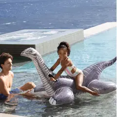 GENERICO - Flotador Brontosaurus Ride-On