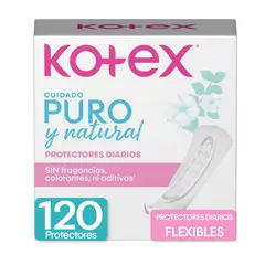 GENERICO - Protectores Diarios Kotex Pure Ultraflex x120 UN