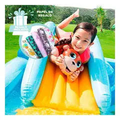 GENERICO - Piscina Inflable Intex Alto 94 cm Celeste Y+Papel Regalo