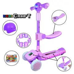 GENERICO - SCOOTER DE NIÑOS CRAFT - LILA - ROSADO