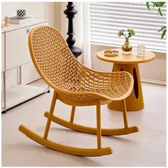 GENERICO - Silla Mecedora Amarillo