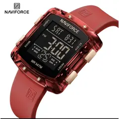 NAVIFORCE - Reloj NF7121 Digital Correa Silicona Para dama