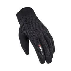 LS2 - GUANTES COOL NEGRO MOTO-CICLISMO