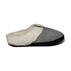 GENERICO - Pantufla Acolchada de Felpa - Casual - Negro y más colores