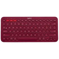 LOGITECH - Teclado K380 Bluetooth multidispositivo Rojo
