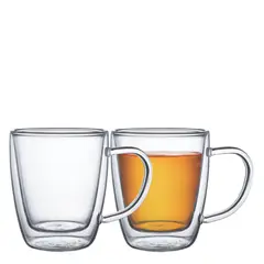 TRAMONTINA - Juego de Tazas Té Capucchino x 2 Piezas