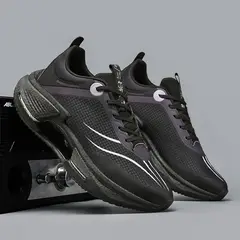 DANWEILE - Zapatilla Running Superficie de malla Hombre alumno-negro