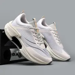 DANWEILE - Zapatilla Running Superficie de malla Hombre alumno-Gris