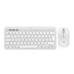 LOGITECH - COMBO TECLADO K380S+ MOUSE M240 COLOR BLANCO