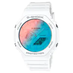 CASIO - Reloj G Shock GA-2100TL-7A Hombre Resino Blanco