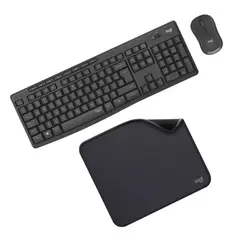 LOGITECH - COMBO MK295+PAD MOUSE 200X230 NEGRO