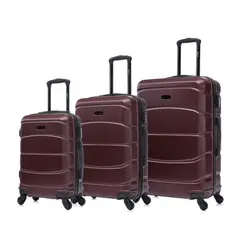 DUKAP - Set de Maletas Juego de 3 Sense Vino