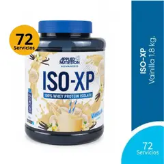 APPLIED NUTRITION - Proteína ISO-XP 100% WheyProtein 1.8 kg Sabor Vainilla