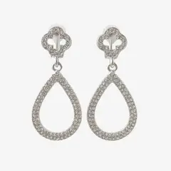 KAST PE - Aretes a presión plateados Lunet