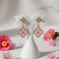 KAST PE - Aretes a presión dorados Roselle