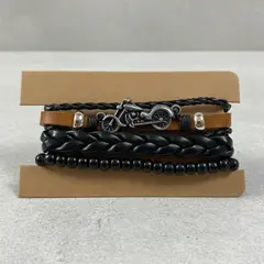 KAST PE - Pulsera Vintage Miguel MODELO 2 Hombre (Pack 3 Unidades) - Cuerina