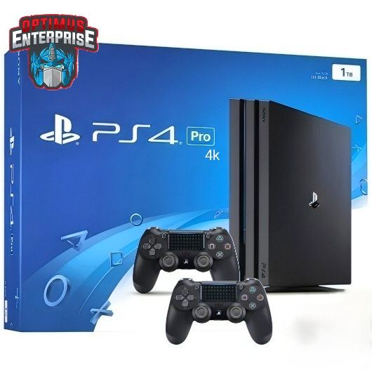 PS4 PRO 4K 100 grabados JUEGOS 1TB con 2 mandos ORIGINALES