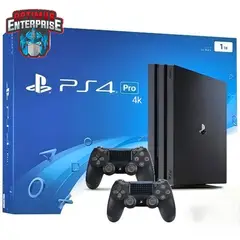 SONY - PS4 PRO 4K 100 grabados JUEGOS 1TB con 2 mandos ORIGINALES
