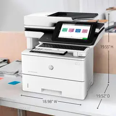 HP - LaserJet Enterprise M528dn Multifuncional Láser Profesional Dúplex Red