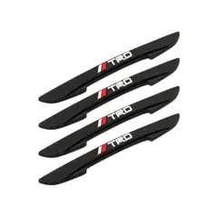 GENERICO - PROTECTOR DE PUERTA DE FIBRA DE CARBONO LETRAS TRD