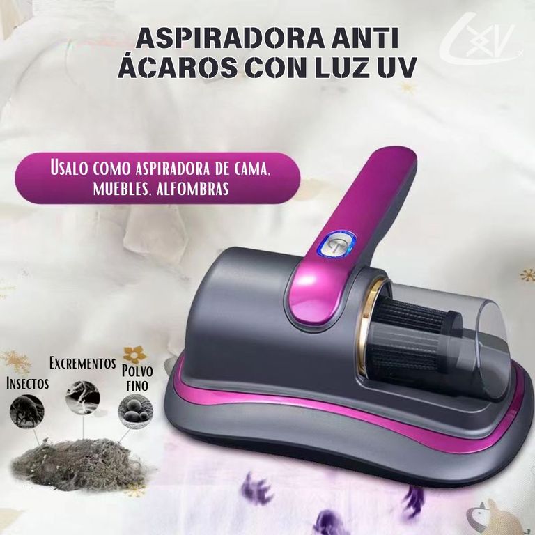 ASPIRADOR DE ACAROS CON LUZ UV