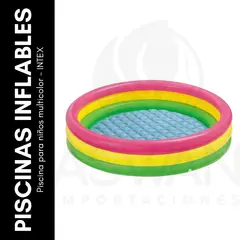 GENERICO - Piscina para niños multicolor - INTEX