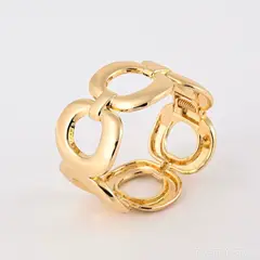 KAST PE - Pulsera Marea Mujer cierre clip Dorado