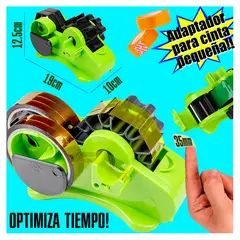 GENERICO - Dispensador cortador rotativo de Cinta Térmica sublimación - Adhesiva Oficina