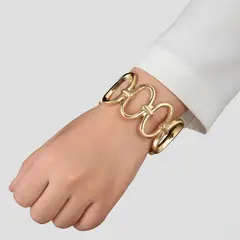KAST PE - Pulsera Brazalete Atenea Mujer Dorado