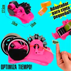 GENERICO - Dispensador cortador rotativo de Cinta Térmica sublimación - Adhesiva Oficina