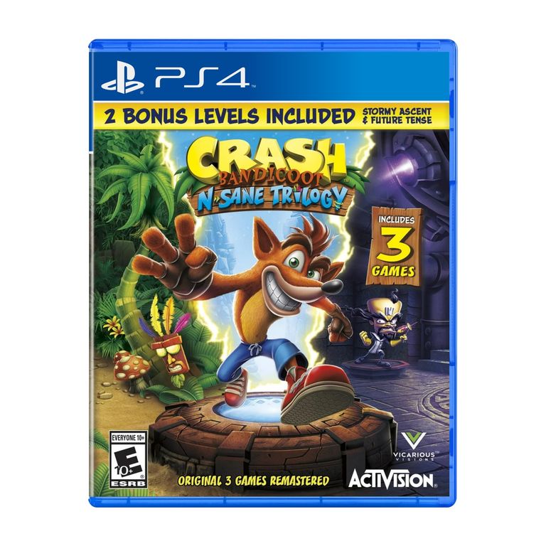 Crash Bandicoot N Sane Trilogy LAT PS4