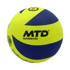 MTD - PELOTA DE VÓLEY TALLA 5 PU PREMIUM MT-860 NEON -AZUL