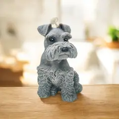 GENERICO - Vela Aromática perrito Schnauzer de Cera de Soja