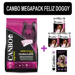 CANBO - Adultos Razas Medianas y Grandes Megapack Doggie 15 Kg