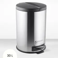 GENERICO - Papelera Clean con Pedal Facusa 30 Litros