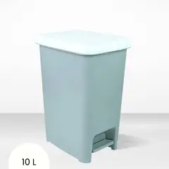 BASA - Papelera Automática Ahorra Espacio Homy Slim Gris 10 Litros