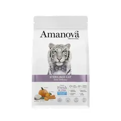 PREMIUM - Amanova Gato Adulto Esterilizado Fish Delicacy 4 Kg