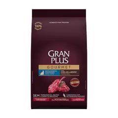 GRAN PLUS - Gourmet Adultos Castrados Cordero y Arroz 10 Kg