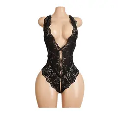 GENERICO - LENCERIA SEXY BODY DE ENCAJE SIEMPRE LISTA NEGRO SM
