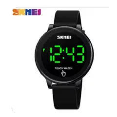SKMEI - Reloj digital 1842 con correa de gel de sílicona
