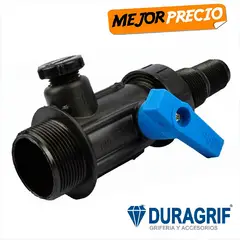DURAGRIF - Multiconector Con Valvula Para Cisterna