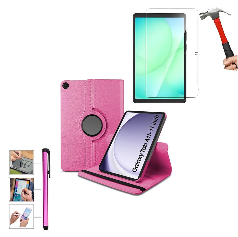 Funda + Mica + Lapiz para Samsung Tab A11 Plus 11 2025 SM-X230 SM-X235